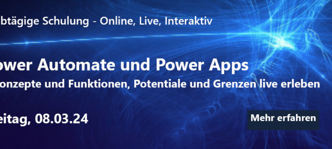 Power Automate Schulung