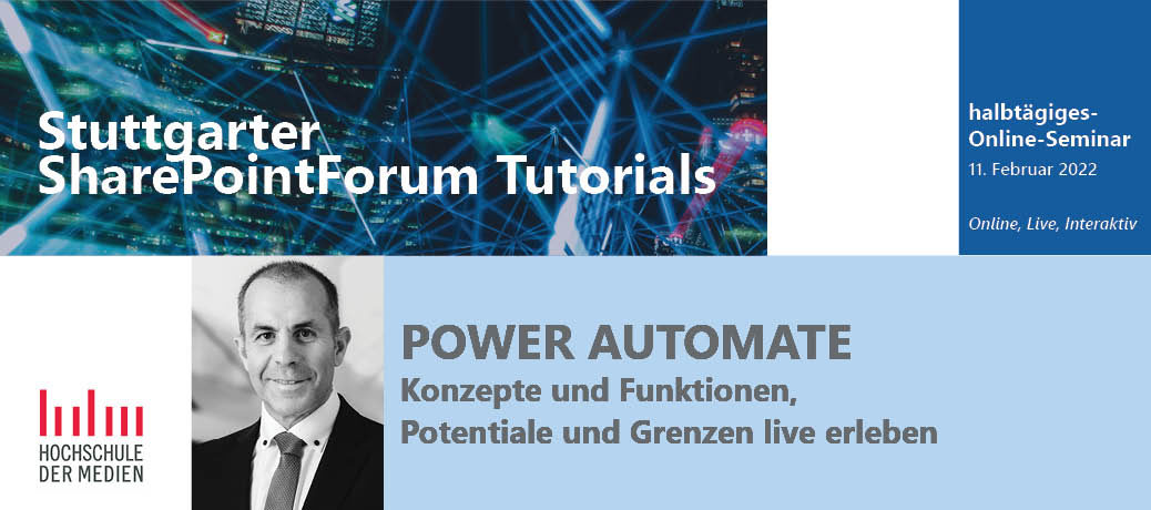 Power Automate – Konzepte und Funktionen, Potentiale und Grenzen live erleben